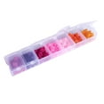 thumbnail image 2 of simhoa 140Pc Crochet Ball Chinese Knot Spacer Beads Crochet Color Mix Ball For Earrings B, 2 of 8