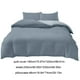 thumbnail image 3 of Juego de cama de 4 piezas de algodón lavado | Poliéster suave y transpirable | Dormitorio individual/matrimonial | Incluye funda nórdica, sábana ajustable y 2 fundas de almohada, 3 of 6