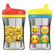 NUK® Emoji Insulated Hard Spout Sippy Cup, 9 oz, 2pk