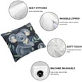 thumbnail image 4 of Awypu Cute Koalas Pillow Covers  Decorative Square Throw Pillow Covers Soft Couch Cushion Case Farmhouse Pillowcase for Home Sofa Bedroom Car  2pcs 12x12in, 4 of 6