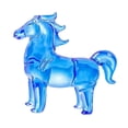 thumbnail image 2 of Figura de caballo de cristal decorativa, robusta y elegante, estatua de caballo, escultura animal para Azul, 2 of 8