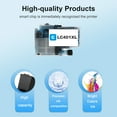 thumbnail image 4 of LC401XL LC401 Ink Cartridges Compatible for Brother MFC-J1010DW Printer 401XL LC 401 for MFC-J1010DW MFC-J1170DW MFC-J1012DW MFC-J1800DW MFC J1010DW - 1 Pack High Yields Cyan, 4 of 7