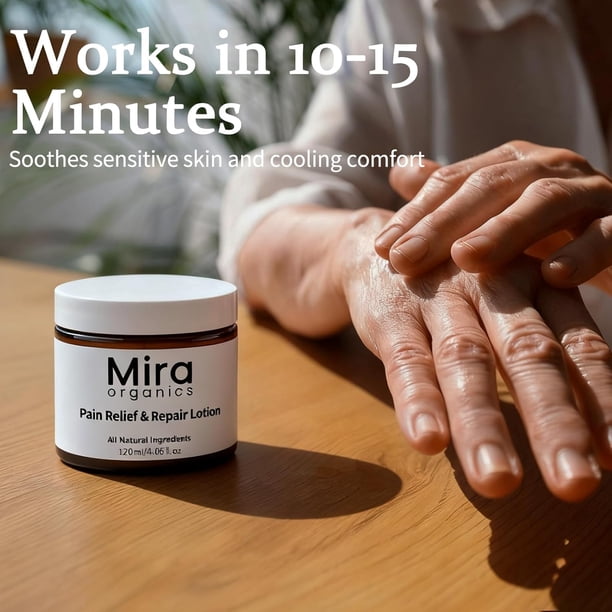 Mira Relief & Repair Lotion, Use natural plant ingredients, Daily