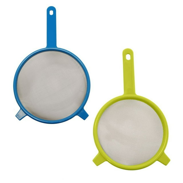 Starfrit - Ensemble de 2 Passoires, Diamètre de 15cm et 20cm, Filet en Acier Inoxydable