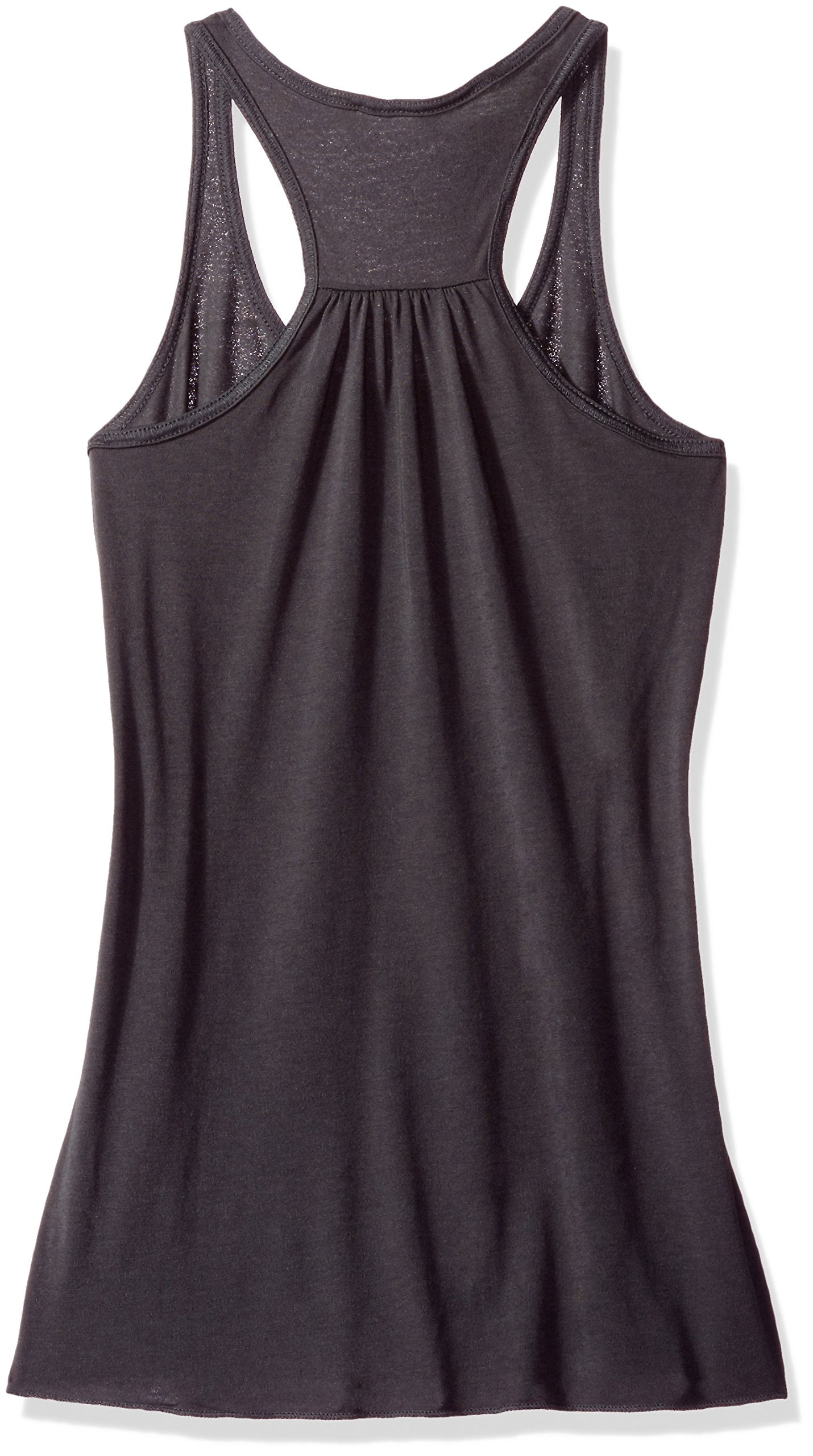 Women's with Floral Skull Flowy Racerback Tank Top
