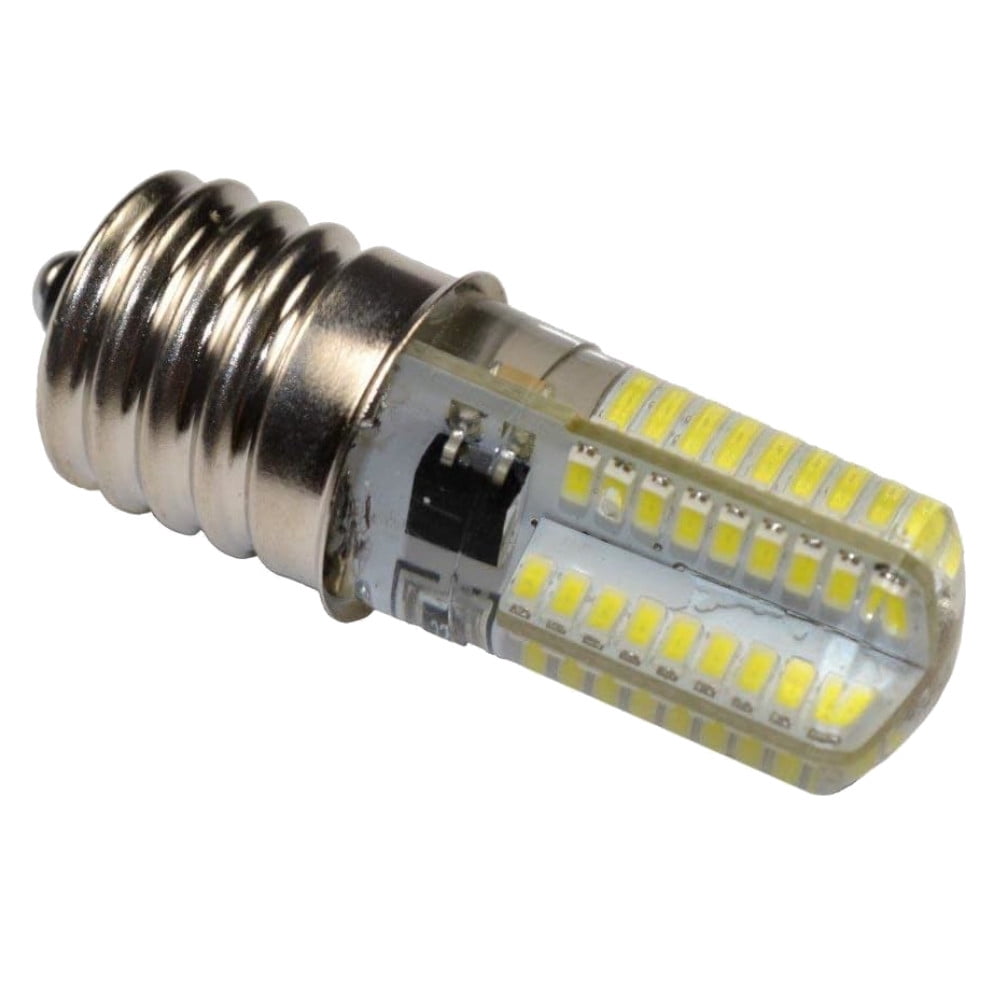 HQRP 110V E17 Base Silicone Crystal Dimmable LED Bulb Warm White for GE