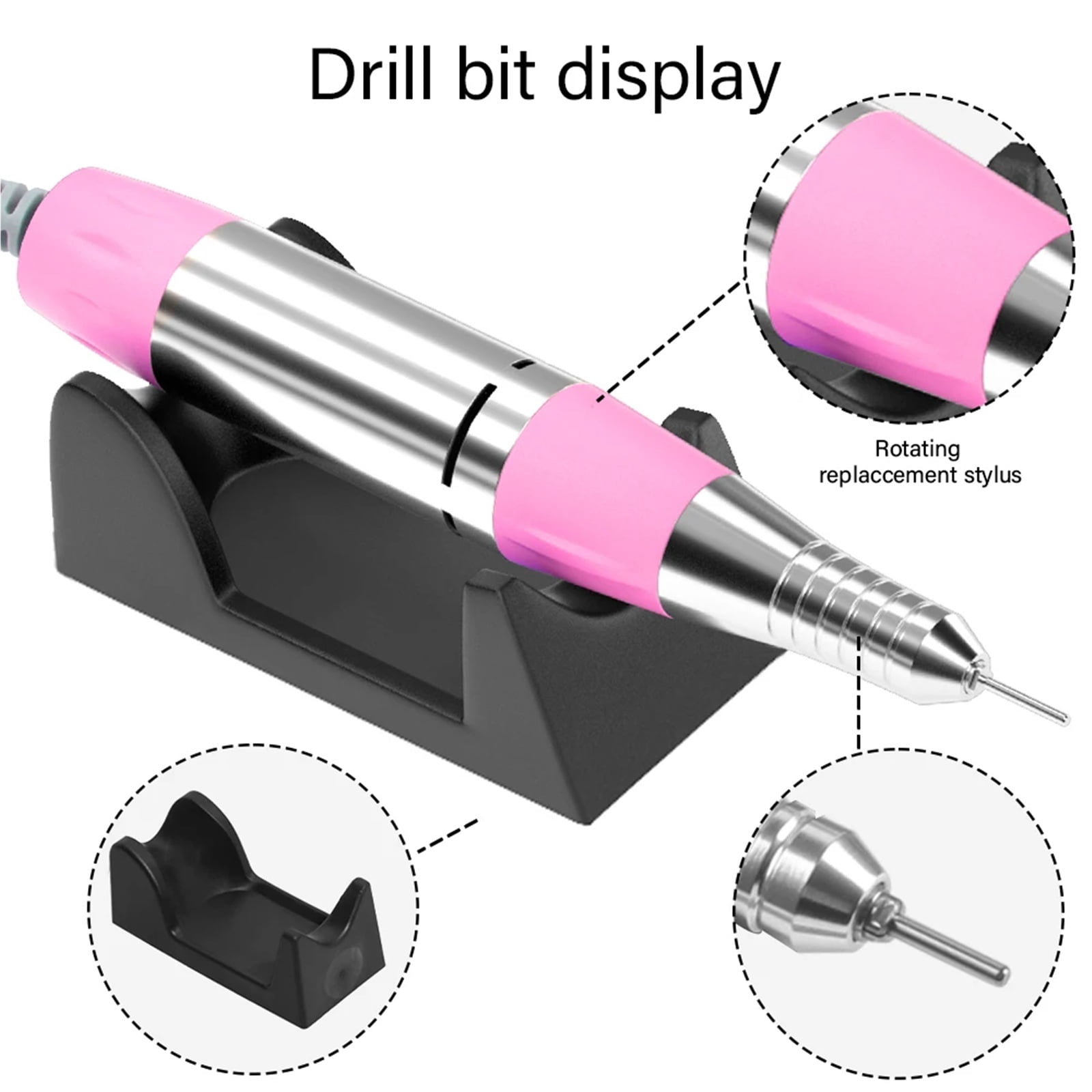Adjustable 20000RPM Electric Nail Drill Machine Sanding Cutter Pedicure Manicure Drill Set Nail Polishing Equipment