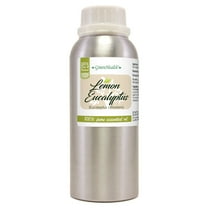 GreenHealth 100% Pure Lemon Eucalyptus Essential Oil, 8 fl oz (237 ml) Aluminum Bottle with Plug Cap