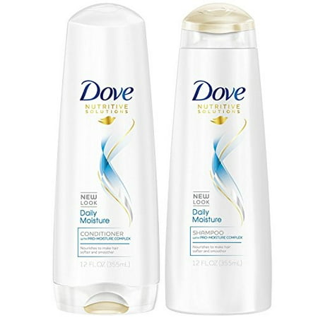 - Dove Daily Moisture Shampoo & Conditioner 12 Ounce Combo Set *package May Vary*