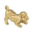 thumbnail image 2 of 5x Colgante De Perro De Latón Figura De Perro De Latón En Miniatura Para Escritorio Sala De Estar Sala De Té, 2 of 10