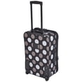 thumbnail image 2 of Juego de equipaje Rockland Fashion Softside Upright de 2 piezas negro, 2 of 6