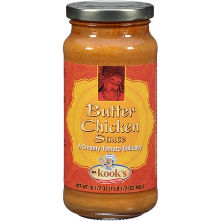 Mr. Kook's Butter Chicken Sauce, 16.5 oz, (Pack of