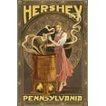 thumbnail image 4 of Hershey, Pennsylvania, Woman making Chocolate (1000 Piece Puzzle, Size 19x27, Challenging Jigsaw Puzzle for Adults and Family, Made in USA), 4 of 4
