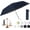 L-Navy, variant on Mini Compact Travel Umbrella, 3.7Oz Ultralight Carbon Fiber UPF 50+ UV Protection Umbrellas for Rain & Sun, Portable Small for Backpack , for Women Men , TSA Approved