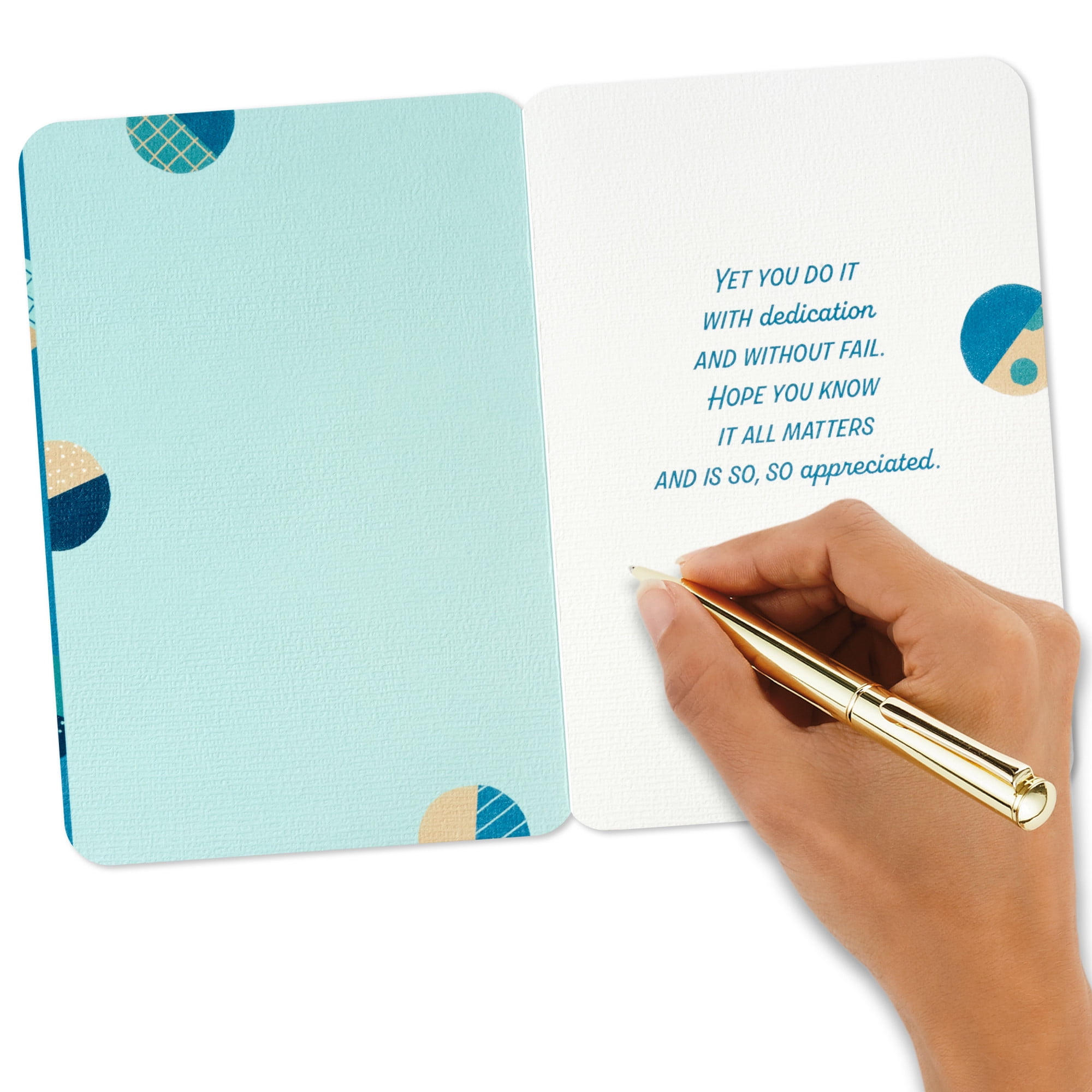 Hallmark Appreciation Card for Caregiver (What You Do To Help Others)