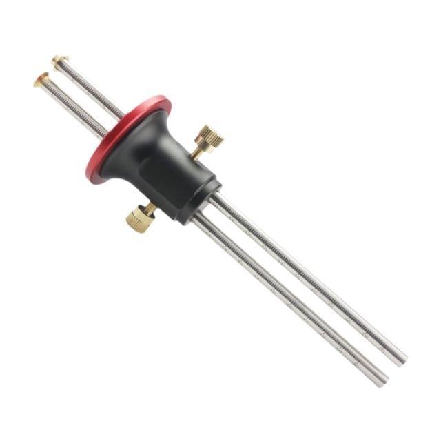 Calibre para marcar madera Zulema herramienta de trazado de doble cabezal rojo negro
