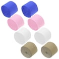 thumbnail image 3 of 8 rollos de papel crepe rollos de color acumulación de colores para fiestas decoraciones de boda de baby shower de cumpleaños fáciles para nosotros, 3 of 5