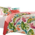 thumbnail image 2 of Benjara Aulne 2 Piece Twin Quilt Set with Leaf Print, Multicolor, 2 of 5