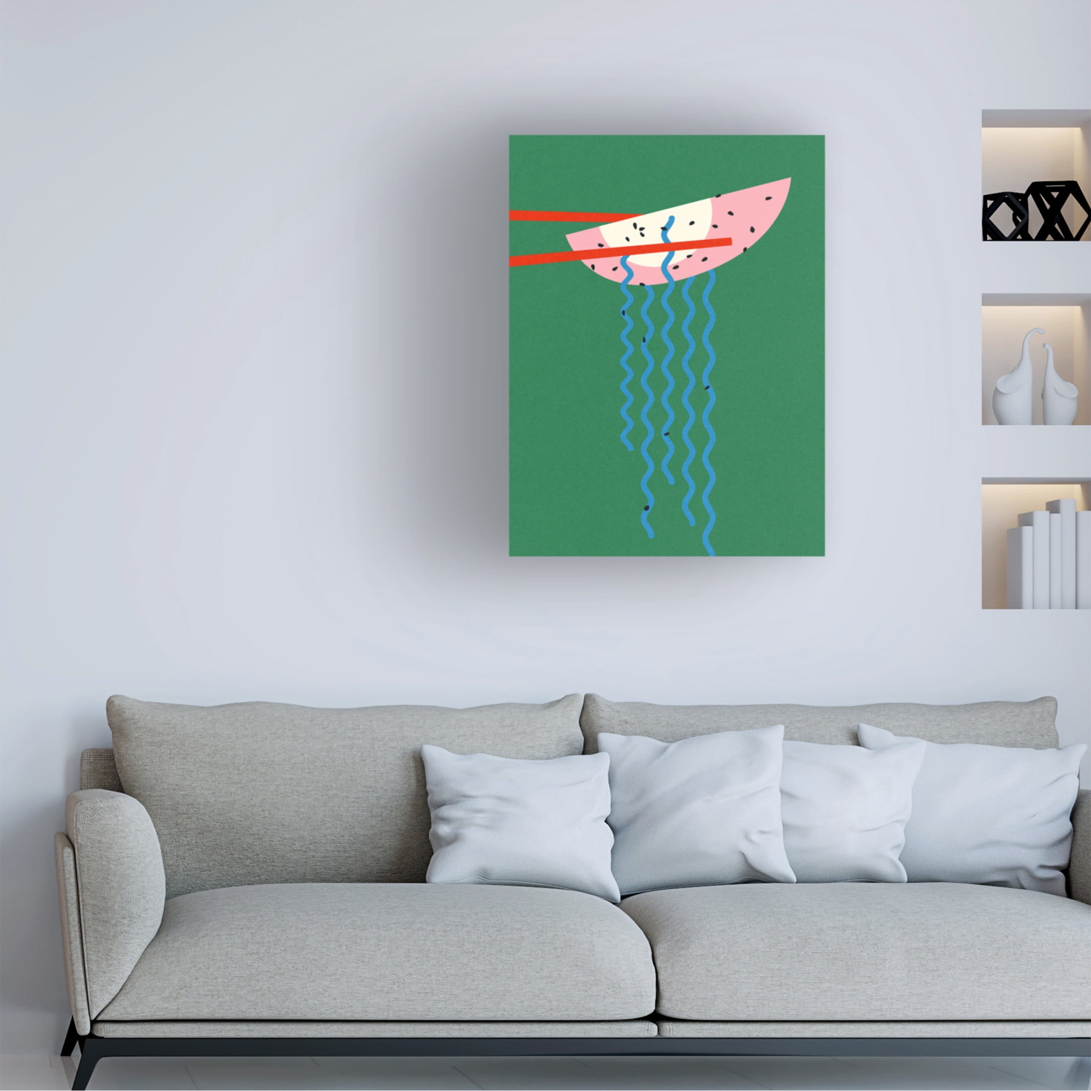 Trademark Fine Art Rosi Feist Hollywood Ramen Canvas Wall Art