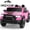 Standard-Pink, variant on RAM 1500 RHO 24V Electric Ride On Car for Kids Girls Boys Ages 3-8 2 Seater, Power Ride On Truck Toy with 4 Wheels Suspension, Remote Control, Bluetooth, MP3, Blue