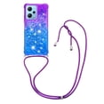 thumbnail image 1 of Funda para Xiaomi Redmi Note 12 4G Brillantina Líquida Divertida Reluciente y con Cristales en Movimiento Cuerpo Cruzado con Cordón Ajustable, 1 of 5