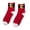 Red#1, variant on Utoimkio Funny Christmas Socks for Women Cute Print Xmas Winter Crew Socks Cozy Breathable Unisex Winter Warm Cotton Socks Christmas Gifts