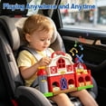 thumbnail image 7 of Musical Red Barn Farm Animals Playset, Interactive Montessori Toy with Songs & Puppets for Toddlers 3-5, 7 of 7