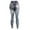Navy, variant on LYXSSBYX Womens Sweatpants with Pockets Plus Size Women Casual Pants Imitation Denim Leggings Women's Super Elastic Ladies Slim Trousers