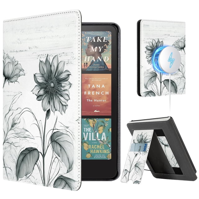 Funda CoBak con soporte para Kindle Paperwhite 12.ª generación 2024 con correa