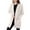 White, variant on ShomPort Warm Knit Cardigan Sweaters for Women Open Front Long Sleeve Long Cardigan with Pockets