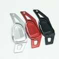 thumbnail image 4 of Thinsony Experience Smooth Gear Shifting Steering Wheel Paddle Shifter Extension Made Of Aluminium Alloy red, 4 of 6