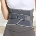 thumbnail image 2 of Lumbar Support Brace Breathable Lower Back Suppor Belt Adjustable Back Support Brace Sports Lumbar Back Brace for Women Men (XL), 2 of 6