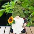 thumbnail image 3 of Memeyou Hide A Key Outside Gnome Figurine Key Hiders Outdoor Garden Gnomes Statues Decorations For Yard Geocache Containers Hidden Spare Key Holder Lock Box Gift, 3 of 7