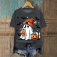 thumbnail image 2 of Towmus Halloween Shirt for Women Graphic T-shirt Casual Crew Neck Short Sleeve Tee Tops, 2 of 4