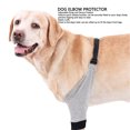 thumbnail image 3 of Dog Elbow Protector, Soft and Comfortable Cotton Polyester Blend Fabric Wound Elbow Protector Sleeve Elastic Cuffs Design Elbow Joint Support Strap for Calluses, 3 of 7