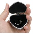 thumbnail image 3 of NETSENG Vintage Heart Shape Jewelry Box - Small Antique Ring/Earrings/Necklace Storage Case, Metal Treasure Chest Trinket Keepsake Gift Box, 3 of 6