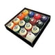 thumbnail image 1 of Juego completo de 16 bolas de billar kusrkot 2,25 pulgadas de repuesto para deportes de ocio, 1 of 8