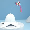 thumbnail image 3 of Juguete interactivo para gatos, juguete giratorio automático para gatos con forma de mariposa, juguete giratorio eléctrico para gatos, ingeniería de precisión, 3 of 3