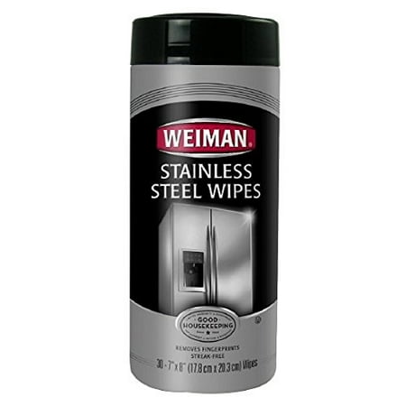 Products Llc Stainless Steel Wipes Economy SP. 6 Pack (180 wipe Total), Weiman® Stainless Steel Wipes clean, shine and protect stainless steel. By
