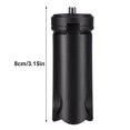 thumbnail image 3 of Mini Tripod Stand Mount Stable Photographing Lightweight for Selfie Sticks Smartphone Camera Black, 3 of 7