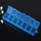 thumbnail image 4 of Bewildely 7 Día Peque?o Semanal Pastillero Medicina Dispensador Organizador Estuche Viaje Almacenamiento y organización del hogar Azul Bewildely JJ18377-01B, 4 of 6