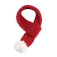 thumbnail image 1 of PET PEQUE?A Bufanda Christmas Puppy Dog Cat Grooming Cuello Cuello Red M Sunnimix bufanda de gatos, 1 of 8