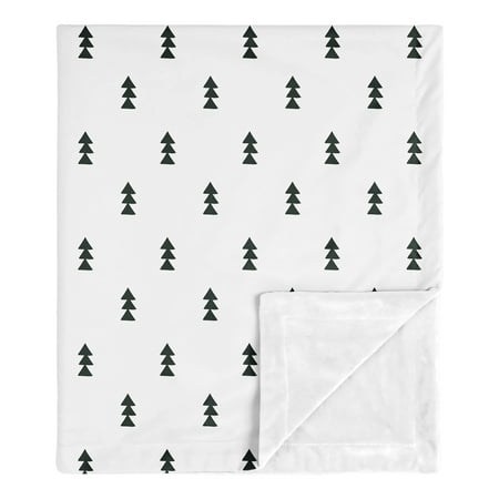 UPC: 0846480087922 | Sweet Jojo Designs Black White Triangle Baby Boy Blanket Receiving Security Swaddle Newborn Toddler Nursery Car Seat Stroller Soft Minky – Woodland Forest Tree for Bear Mountain Watercolor Collection