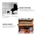 thumbnail image 2 of Pawsdot Simple Black Polyester Piano Stool Cover Attractive and Easy to Use, 2 of 8