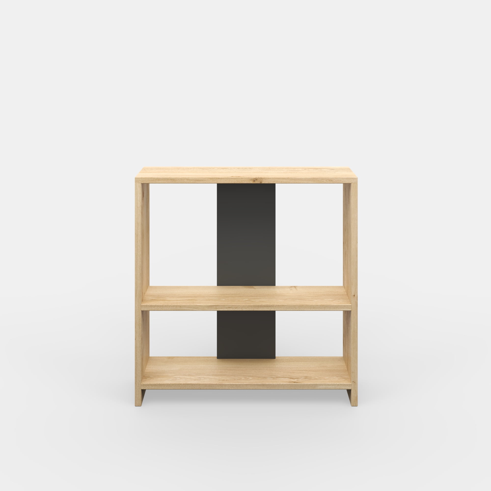 Ada Home Décor Side Table, Oak/Gray