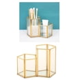 thumbnail image 3 of Organizador de cepillos cosméticos Macarena Soporte de Prisma hexagonal Geométrico Tubo de almacenamiento, 3 of 8