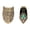 B, variant on 2Pcs Vintage Copper Thimble Portable Finger Tip Guard for Hand Embroidery Sewing Patchwork Crafting Projects