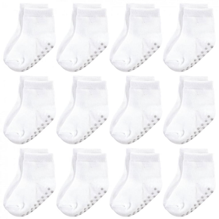Touched by Nature Toddler Organic Cotton Blend Socks, 12-Pack photo 1