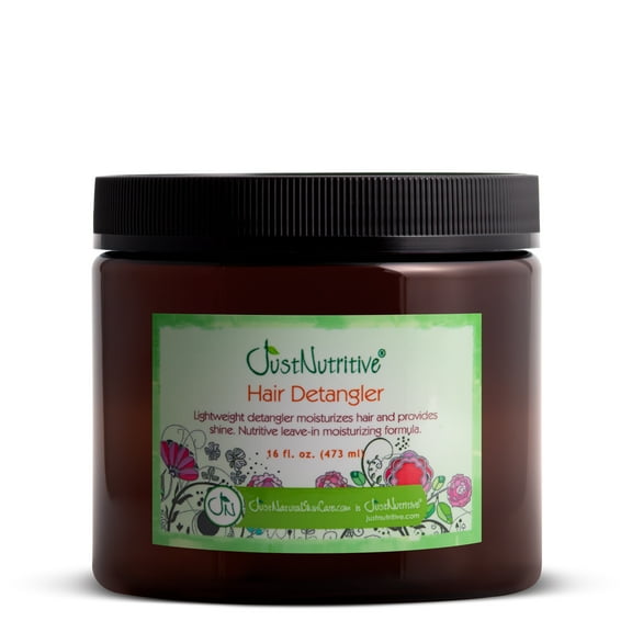 Just Nutritive Leave-In Daily Spray Detangler for Moisturizing with Coconut & Shea Butter, 16oz