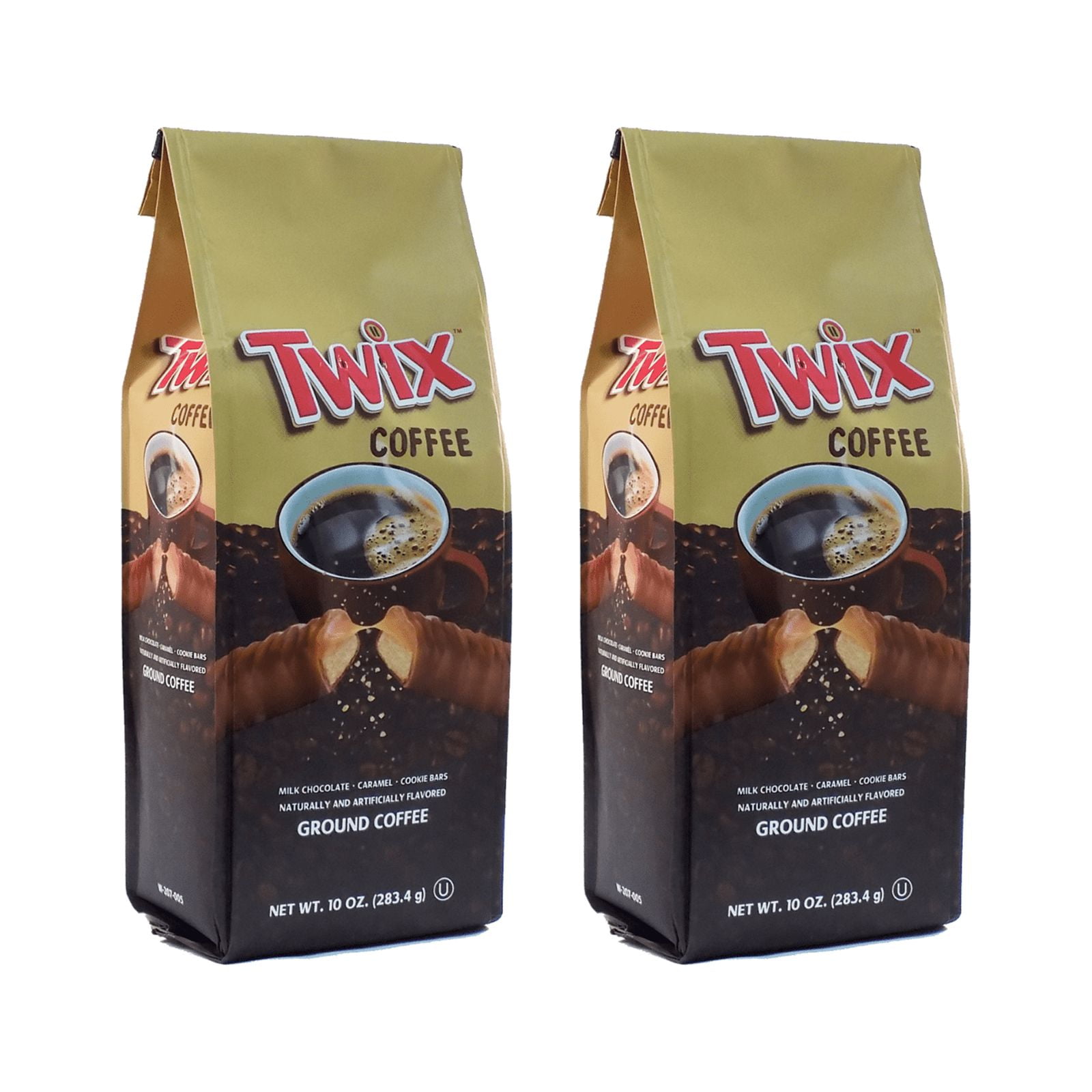 Mars Snickers Ground Coffee - Caramel, Peanuts, Nougat & Chocolate Flavor, 10 Oz Bag, Medium Grind 8 thumbnail image